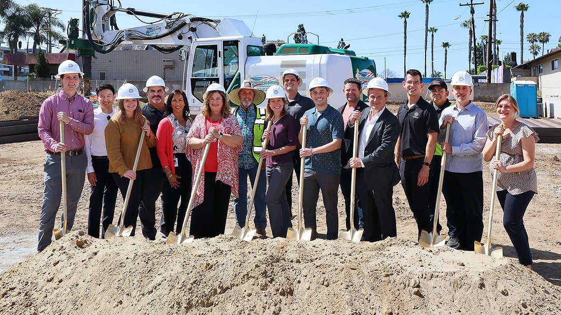 Jamboree staff live our mission at Huntington Beach Seniors permanent supportive housing groundbreaking
